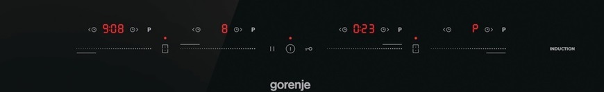 Indukční varná deska Gorenje GI6442BSCE, ovládací panel