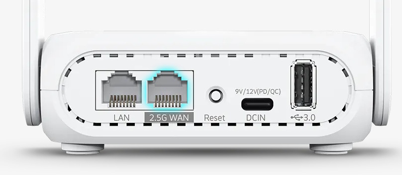 Asus RT-BE58 GO má také 2,5 GB WAN