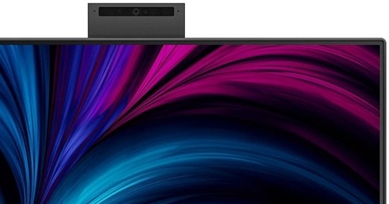 Monitor Philips 24B2U4301H/00 černý/stříbrný Detail obrazovky 24B2U4301H/00 s webkamerou, mikrofonem a stereo reproduktory