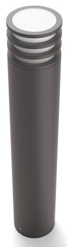 Detail válcového těla svítidla Philips Lucca Hue s prstenci kolem světelné části