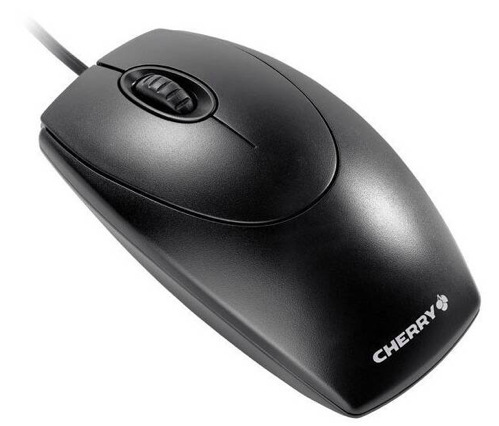 Myš Cherry Wheel černá