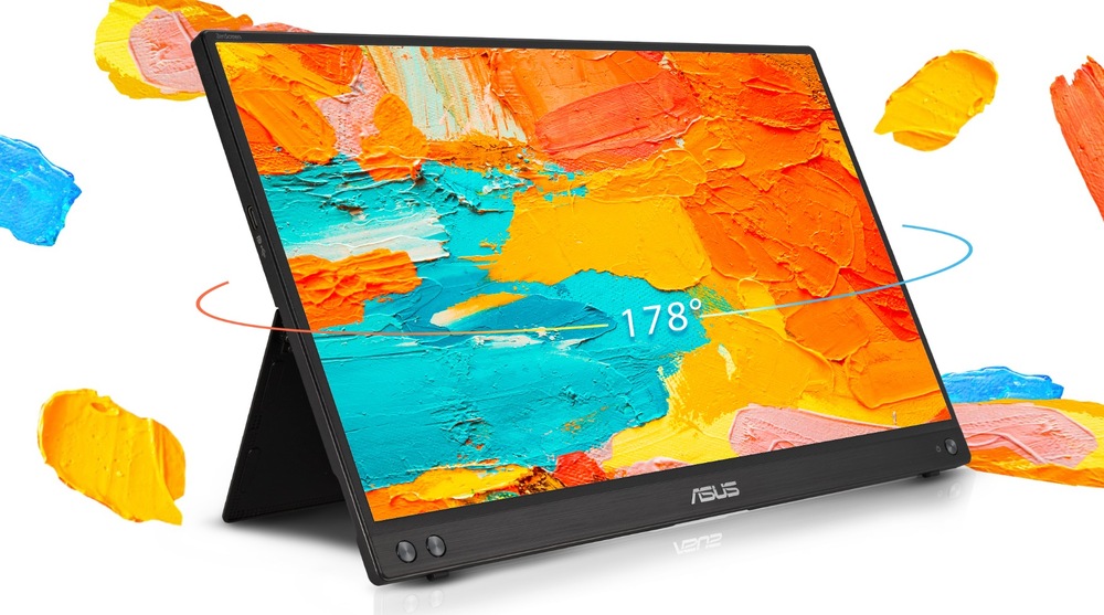 Monitor Asus ZenScreen MB16ACV černý Monitor Asus ZenScreen MB16ACV černý