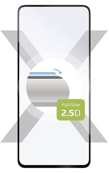 Tvrzené sklo FIXED Full-Cover na Xiaomi Mi 10T/10T Pro/10T Lite černé