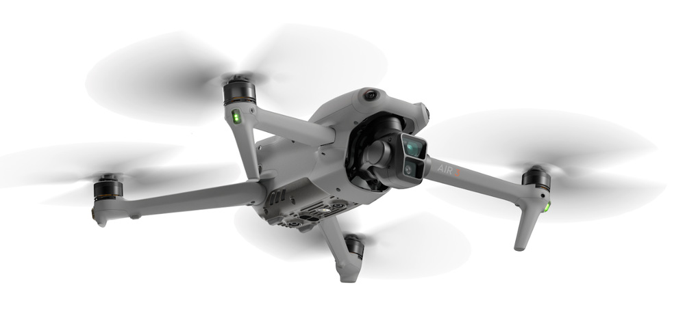 Dron DJI Air 3 (DJI RC-N2) šedý Dron DJI Air 3 (DJI RC-N2) šedý