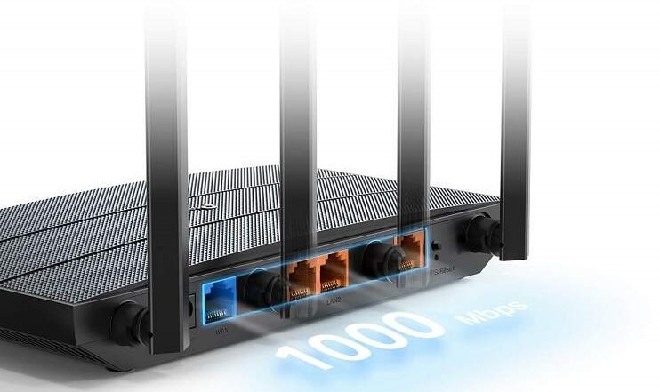 Router TP-Link Archer AX12, AX1500 Wi-Fi 6 černý
