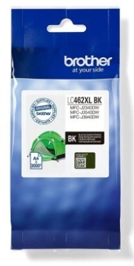 Inkoustová náplň Brother LC-462XLBK, 3000 stran černá Inkoustová náplň Brother LC-462XLBK, 3000 stran černá