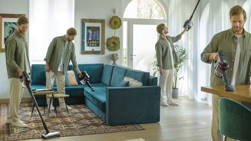 Tyčový vysavač Hoover HF410H 011 Tyčový vysavač Hoover HF410H 011