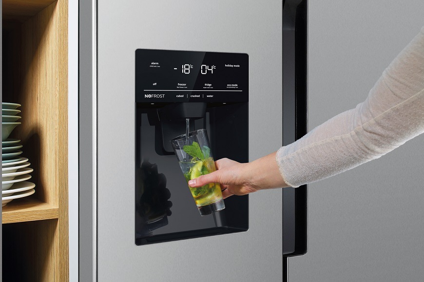 Americká lednice Gorenje Superior NRR9185ESXL nerez Americká chladnička Gorenje NRR9185ESXL, nerezová, EcoMode