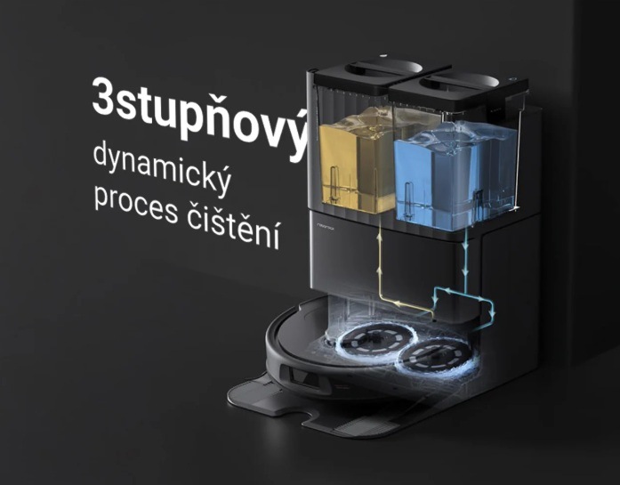 Robotický vysavač Roborock QR 798 white bílý Roborock QR 798