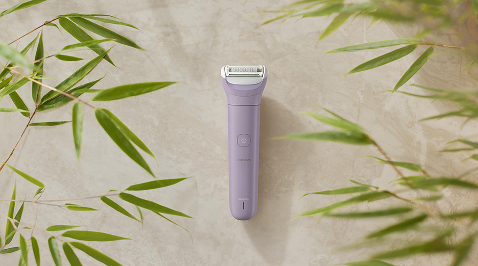 Dámský holicí strojek Philips BRL114/00 z recyklovaných materiálů