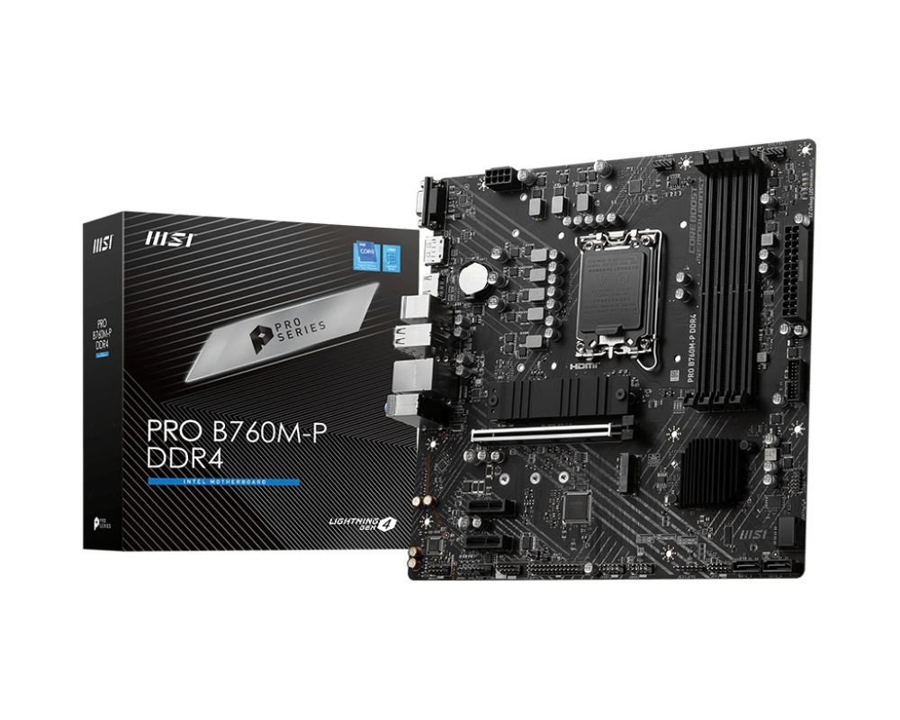 MB MSI PRO B760M-P Intel 1700, mATX