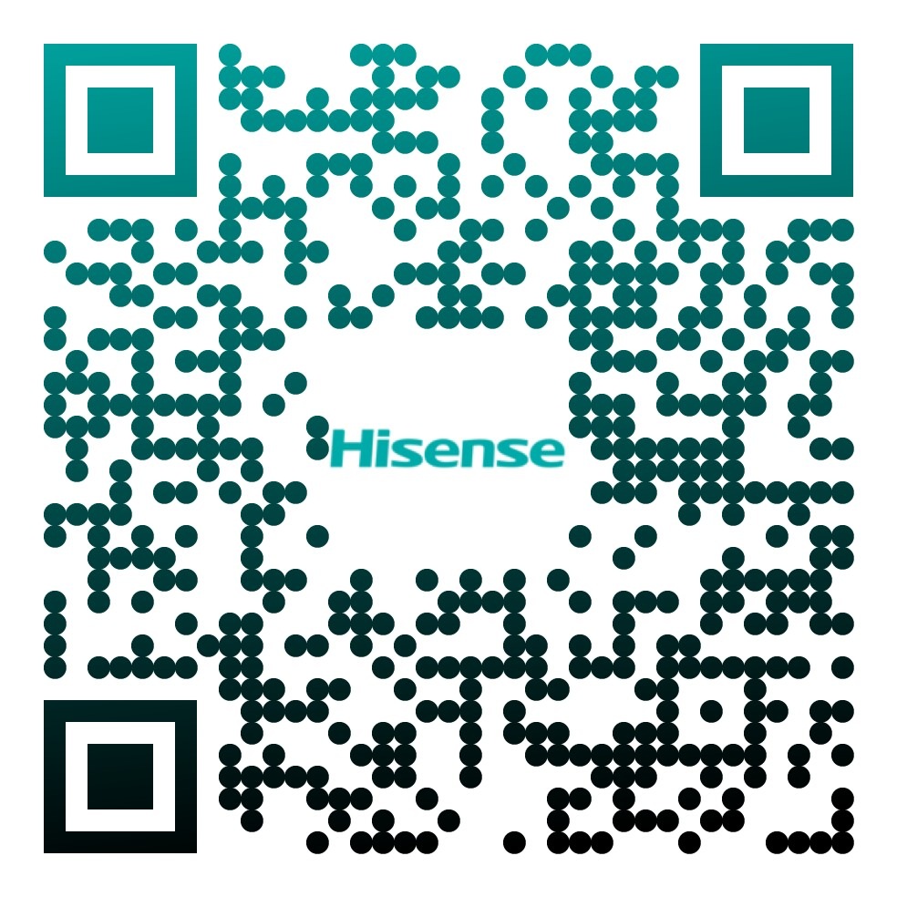 Televize Hisense 116UXQ QR kód na zobrazení 3D modelu