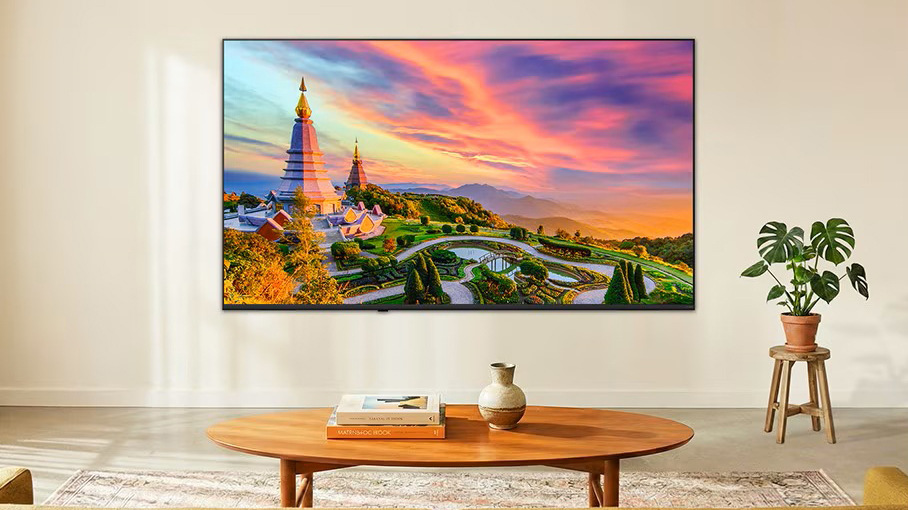 Minimalistický design s Gallery Mode a LG Gallery+ promění TV v digitální galerii a interiér.