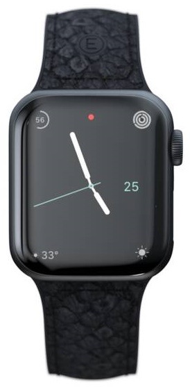 Řemínek Njord Vindur na Apple Watch 42/44/45/49mm šedý
