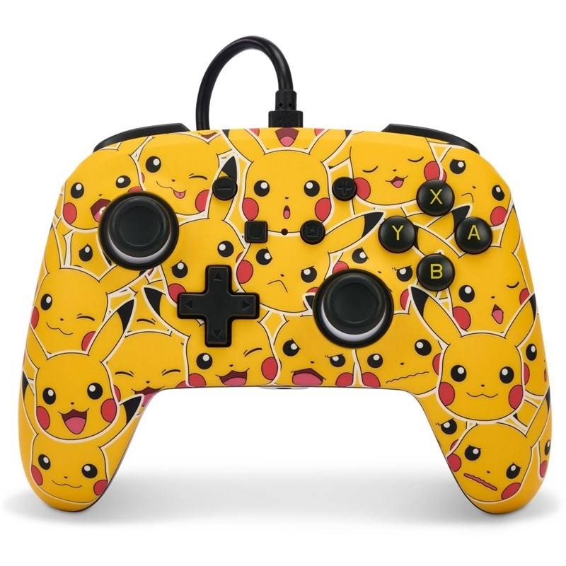 PowerA Enhanced Wired pro Nintendo Switch – Pikachu Moods