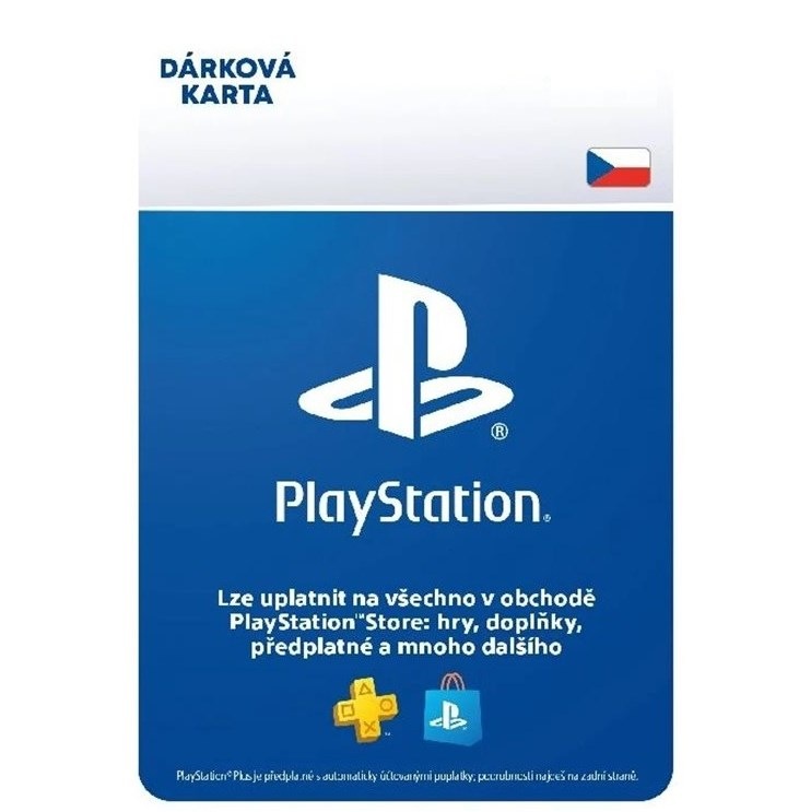 Sony PlayStation Store CZ - elektronická peněženka 800 Kč