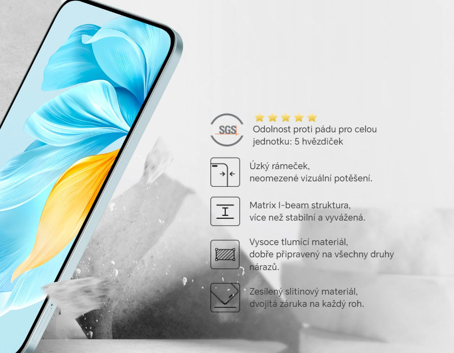 Mobilní telefon HONOR 200 Lite 5G 8 GB / 256 GB modrý