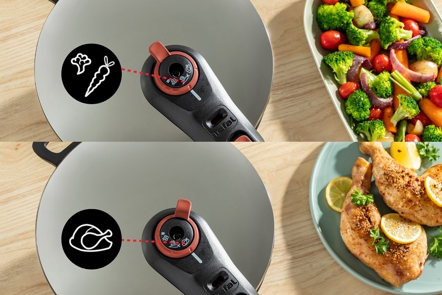 Tlakový hrnec Tefal P2530756 Secure 5 Neo, 6 l nerez