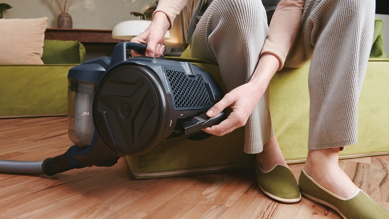 Podlahový vysavač Hoover HP1 HP110HM 011 modrý