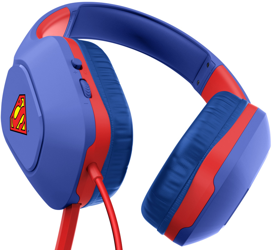 Headset Trust GXT 415SM ZIROX Superman červený/modrý Trust GXT 415SM ZIROX, černá