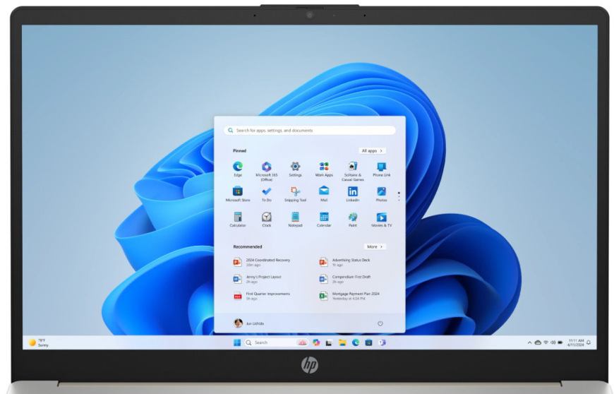 Notebook HP AI 15-fd2018nc + Game Pass předplatné na 3 měsíce stříbrný HP AI 15-fd2018nc, stříbrná