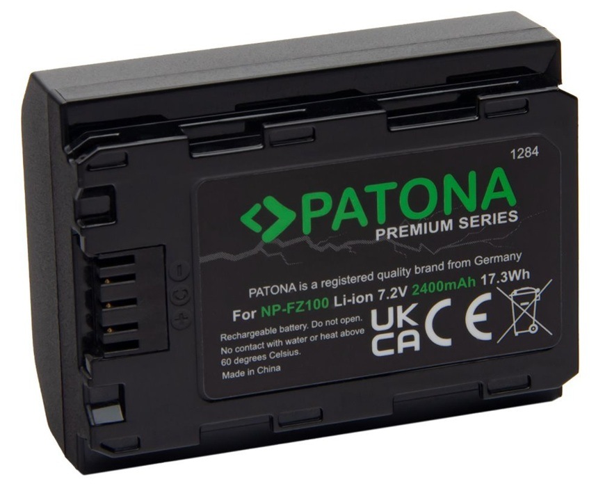 Baterie PATONA NP-FZ100 2400mAh Li-Ion Premium (Sony)