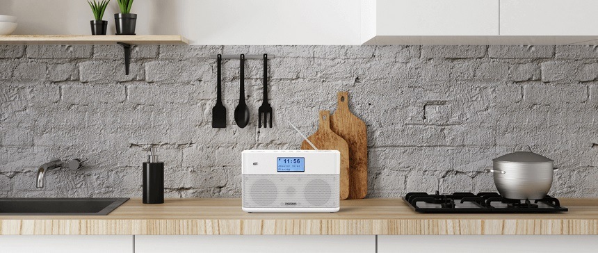 Radiopřijímač s DAB+ KENWOOD CR-ST50DAB bílý Kenwood CR-M10DAB