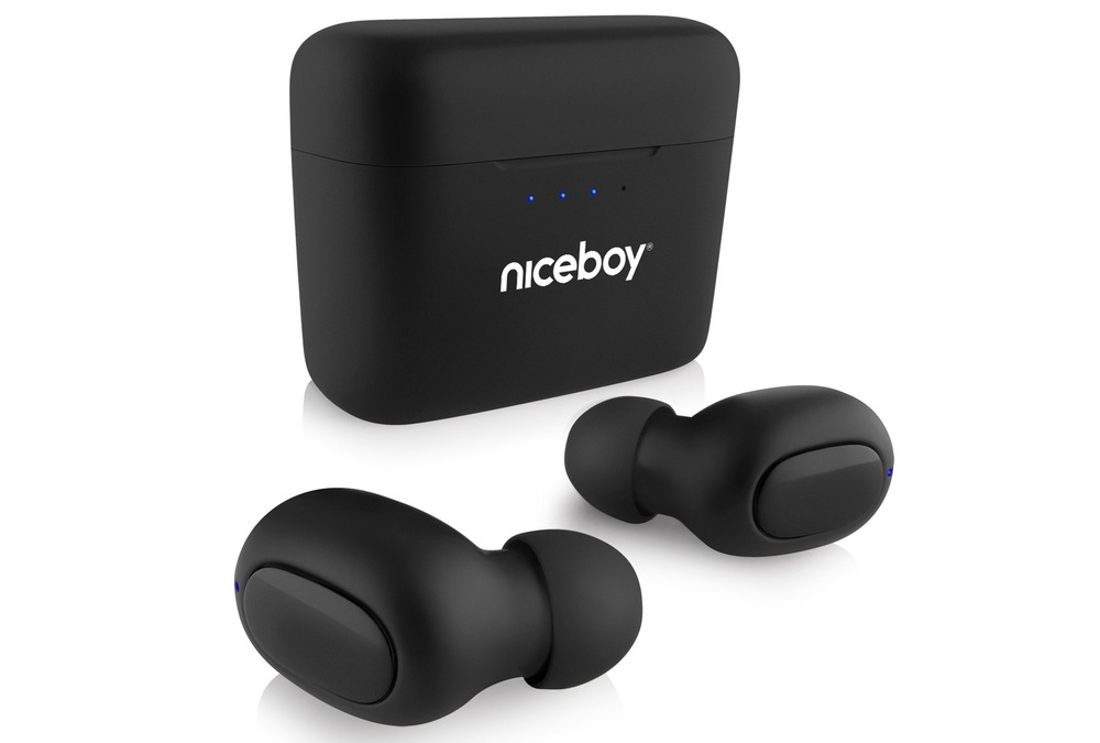 Sluchátka Niceboy HIVE Podsie 2021 černá