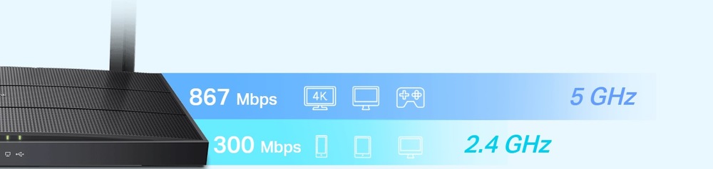 Modem TP-Link Archer VR400 černý Modem TP-Link Archer VR400 černý