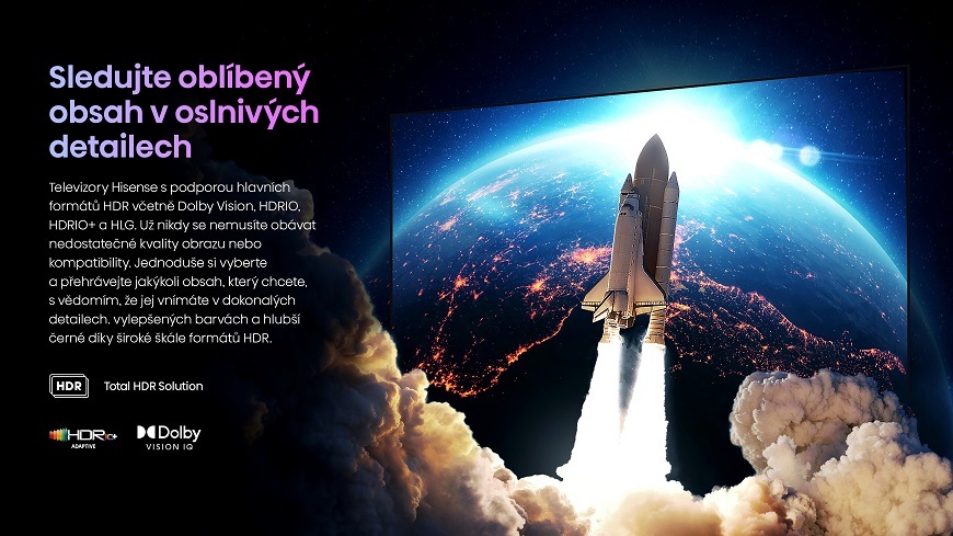 Televize Hisense 75U7KQ, Total HDR Solution