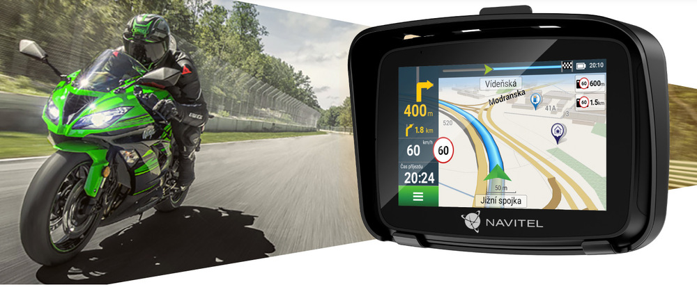 Navigační systém GPS NAVITEL G590 MOTO černá Navigační systém GPS NAVITEL G590 MOTO černá