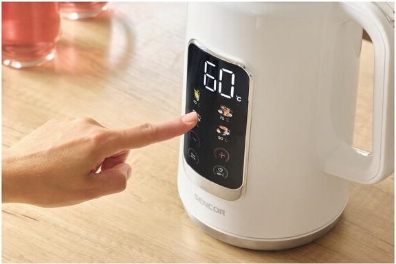 Rychlovarná konvice Sencor SWK 0950WH bílá