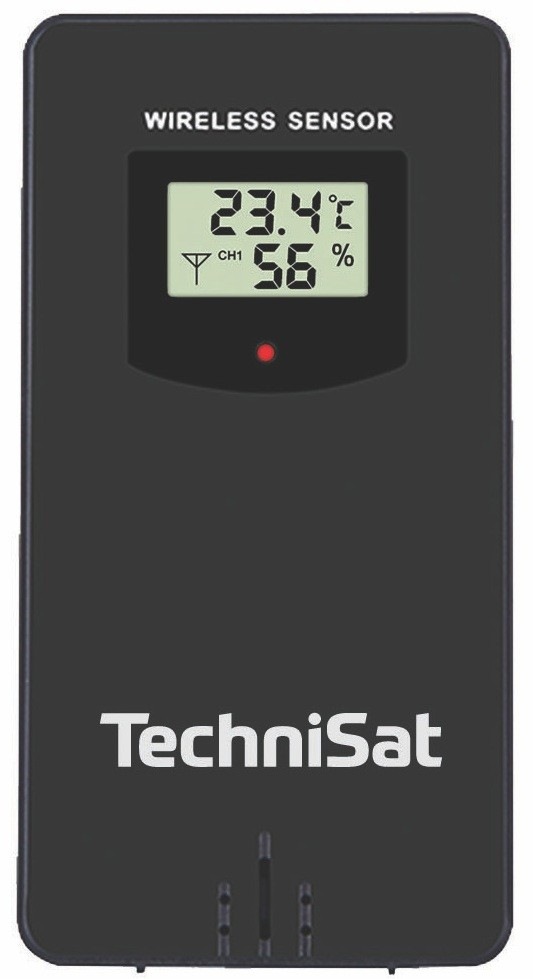 Meteorologická stanice Technisat IMETEO 800 černá Meteostanice Technisat IMETEO 800 Tuya a její bezdrátový senzor