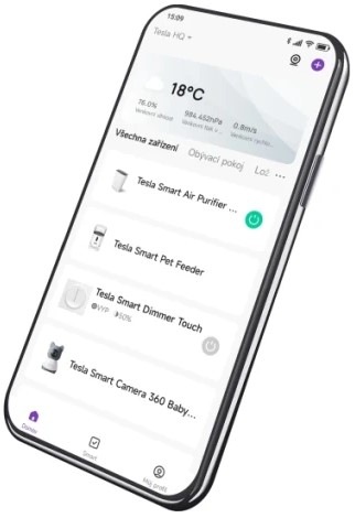 IP kamera Tesla SecureQ SC15 černá IP kamera Tesla SecureQ SC15 černá