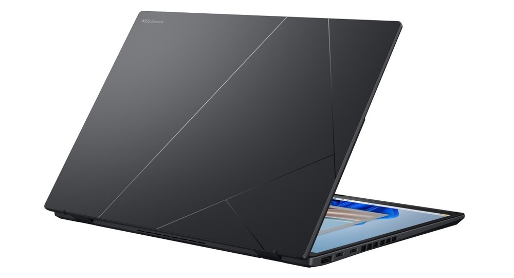 Notebook Asus Zenbook Duo zezadu