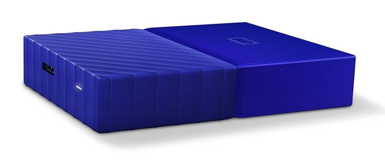 Externí pevný disk 2,5" Western Digital My Passport 1TB modrý