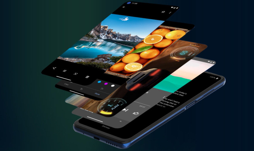 Mobilní telefon Motorola Moto E7 Plus modrý Mobilní telefon Motorola Moto E7 Plus modrý