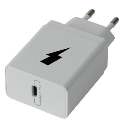 Nabíječka do sítě WG USB-C PD 20W bílá