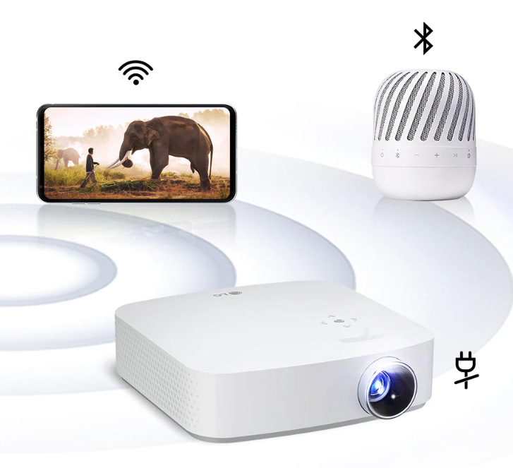 Projektor LG PF50KS bílý