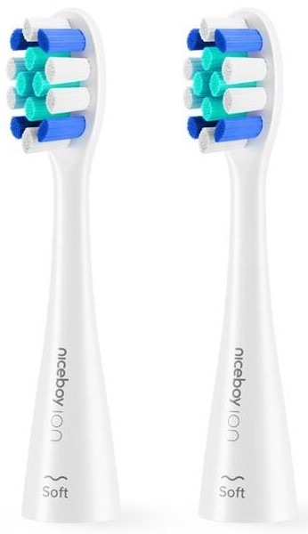 Náhradní hlavice Niceboy ION Sonic Lite Soft white (2 ks)
