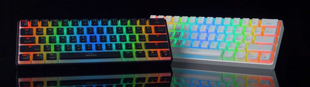 Klávesnice Genesis THOR 660, US layout černá Genesis THOR 660 RGB – US