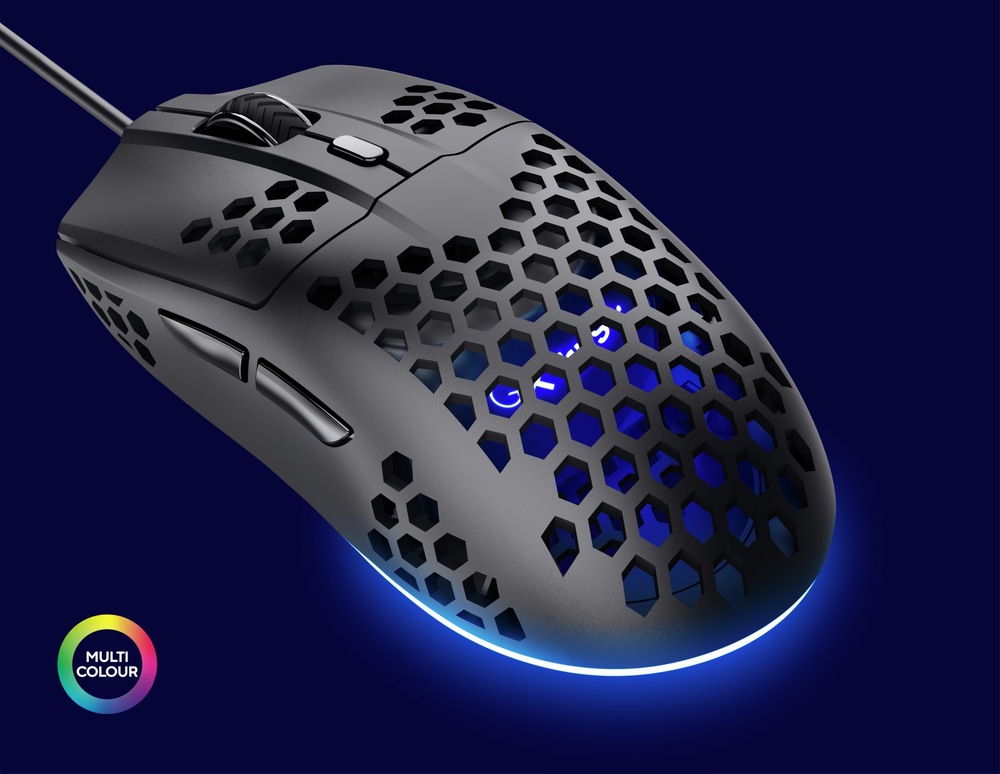 Myš Trust GXT 928 Helox Lightweight Wired černá