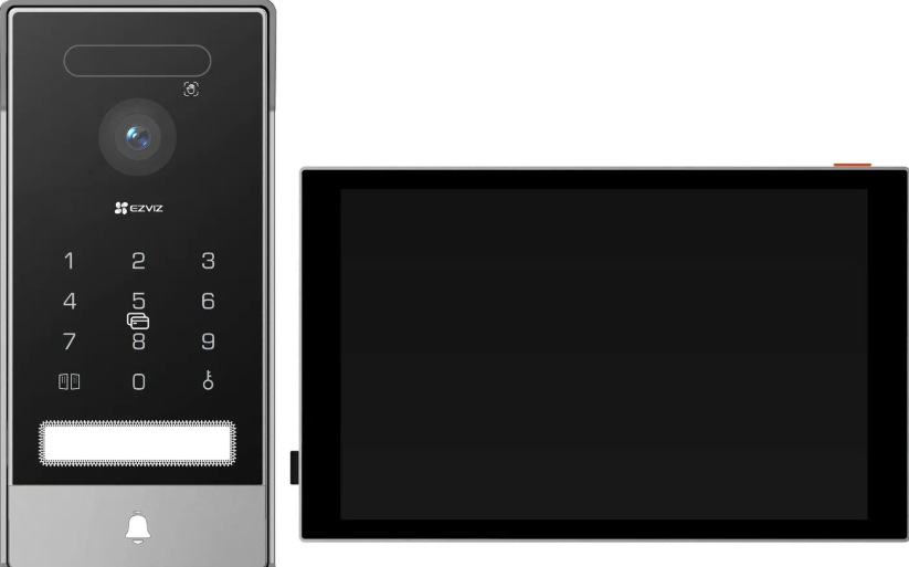 Dveřní videotelefon EZVIZ HP7 Pro 4K černý Dveřní videotelefon EZVIZ HP7 Pro 4K - černý