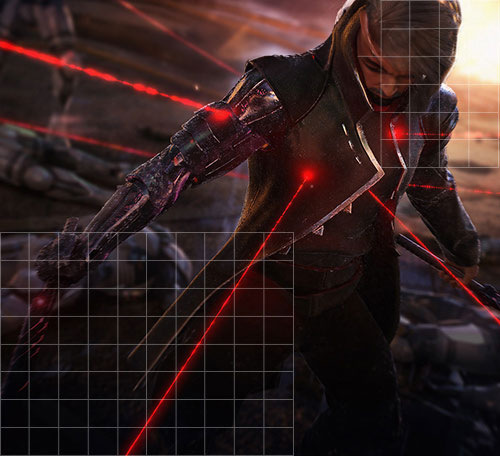 Herní monitor Asus ROG Strix OLED XG27ACDNG černý Hra se zapnutou funkcí Dynamic Shadow Boost na monitoru Asus ROG Strix OLED XG27ACDNG