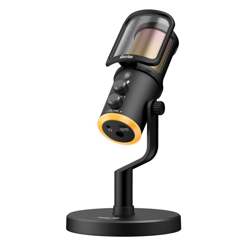 Mikrofon Genius MIC v černé barvě.