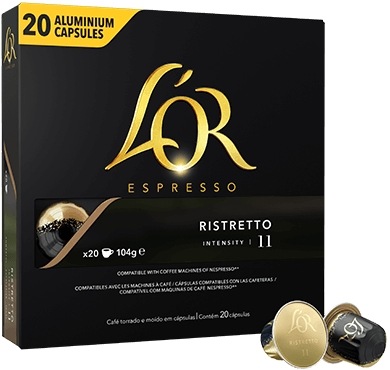 Kapsle pro espressa L’OR Ristretto (20 ks)