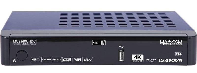 Satelitní přijímač Mascom MC9140 Combo