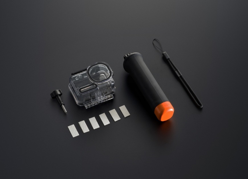 Sada příslušenství DJI Osmo Action 6 Diving Accessory Kit černá Součástí sady DJI Diving Accessory Kit jsou speciální polštářky proti zamlžování čočky