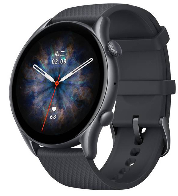 Chytré hodinky Amazfit GTR 3 Pro - ZÁNOVNÍ - 12 měsíců záruka černé