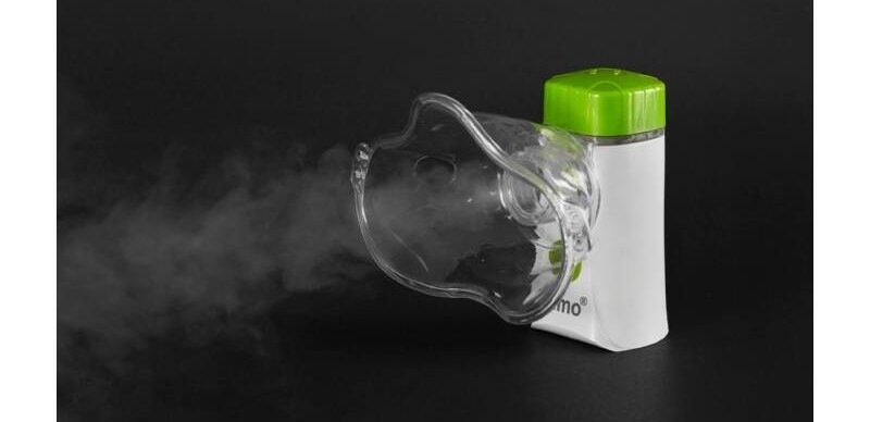 Inhalátor membránový Nimo HNK-MESH-01 bílý/zelený Inhalátor membránový Nimo HNK-MESH-01 bílý/zelený